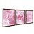 Kit 3 Quadros Decorativos Coração Símbolo Infinito Fundo Rosa Frase Religiosa - Imagem 6