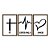 Kit 3 Quadros Decorativos Batimento Cardíaco Fé Eperança Amor Preto E Branco - Imagem 5