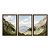 Kit 3 Quadros Decorativos Fotografia Colina Com Montanha Ao Fundo - Imagem 5