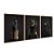 Kit 3 Quadros Decorativos Mãos Segurando Joias De Ouro - Imagem 6