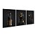 Kit 3 Quadros Decorativos Mãos Segurando Joias De Ouro - Imagem 4