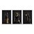 Kit 3 Quadros Decorativos Mãos Segurando Joias De Ouro - Imagem 1