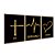 Kit 3 Quadros Decorativos Cruz Coração Religioso Fé Esperança Amor - Imagem 6