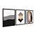 Kit 3 Quadros Decorativos Fundo Mármore Figuras Geométricas Detalhes Dourados - Imagem 4
