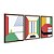 Kit 3 Quadros Decorativos Desenho Interior Salas Minimalista Colorido Moderno - Imagem 6