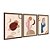 Kit 3 Quadros Decorativos Desenhos Cacto Mão Minimalista Fundo Rosa - Imagem 6