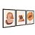 Kit 3 Quadros Decorativos Mulher Ave Paisagem Abstrato Minimalista - Imagem 4