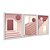 Kit 3 Quadros Decorativos Arquitetura Abstrata Portas Escadas Rosa - Imagem 2