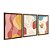 Kit 3 Quadros Decorativos Desenhos Abstratos Frutas Flores Colorido - Imagem 6