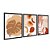 Kit 3 Quadros Decorativos Folhas E Frutras Abstrato Boho - Imagem 4