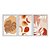 Kit 3 Quadros Decorativos Folhas E Frutras Abstrato Boho - Imagem 1