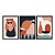 Kit 3 Quadros Decorativos Mulher Paisagem Vasos Minimalista - Imagem 3