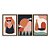 Kit 3 Quadros Decorativos Mulher Paisagem Vasos Minimalista - Imagem 5