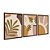 Kit 3 Quadros Decorativos Formas Abstratas Boho Plantas Minimalista - Imagem 6