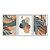 Kit 3 Quadros Decorativos Riacho Pedras Plantas Boho Abstrato - Imagem 1
