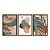 Kit 3 Quadros Decorativos Riacho Pedras Plantas Boho Abstrato - Imagem 5