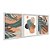 Kit 3 Quadros Decorativos Riacho Pedras Plantas Boho Abstrato - Imagem 2