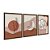 Kit 3 Quadros Decorativos Paisagem Abstrata Boho Plantas Mulher Flores][ - Imagem 6