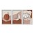 Kit 3 Quadros Decorativos Paisagem Abstrata Boho Plantas Mulher Flores][ - Imagem 1