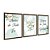 Kit 3 Quadros Decorativos Flores Fundo Turquesa Desfocado Frases Religiosas - Imagem 6