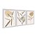 Kit 3 Quadros Decorativos Plantas Abstratas Formas Boho Moderno - Imagem 2