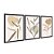 Kit 3 Quadros Decorativos Plantas Abstratas Formas Boho Moderno - Imagem 4