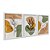 Kit 3 Quadros Decorativos Formas Boho Linhas Brancas Flores Desenho - Imagem 2