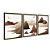 Kit 3 Quadros Decorativos Paisagem Abstrata Boho Montanhas Moderno - Imagem 6