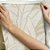 Papel de Parede Adesivo Vinílico Folhas Efeito Textura Linho Bege Marrom Creme - Imagem 5