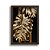 Quadro Decorativo Costela de Adão Dourado e Preto Moderno Sofisticado Minimalista - Imagem 5
