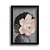 Quadro Decorativo Empoderamento Feminino Flores Floral Lineart Dourado e Rosa Delicado - Imagem 3