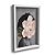 Quadro Decorativo Empoderamento Feminino Flores Floral Lineart Dourado e Rosa Delicado - Imagem 2