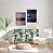 Papel de parede Autoadesivo Quarto Folhas Verdes Com Flores Amarelas Com Fundo Bege - Imagem 5