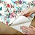 Papel de parede Autoadesivo Cozinha Aquarela Flores - Imagem 2