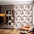 Papel de parede Autoadesivo Quarto Ramos de Rosas Fundo bege - Imagem 2
