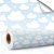 Papel de parede Autoadesivo Infantil Nuvens Brancas Fundo azul Claro - Imagem 3