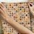 Papel de parede Autoadesivo Cozinha Pastilhas em Tons Laranja - Imagem 4