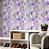 Papel de parede Autoadesivo Banheiro Mármore Roxo e Lilás - Imagem 2