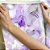 Papel de parede Autoadesivo Banheiro Mármore Roxo e Lilás - Imagem 3