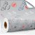 Papel de parede Autoadesivo Infantil Skate Capacete Fundo Cinza - Imagem 4