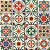 Papel de Parede Vinil Autocolante Azulejo Português Colorido Cozinha Banheiro Lavabo - Imagem 4