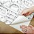 Papel de parede Autoadesivo Escritório Alfabeto Letras Grandes Brancas - Imagem 4
