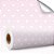Papel de parede Autoadesivo Quarto Menina Rosa com Corações - Imagem 3