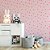 Papel de parede Autoadesivo Quarto Menina Borboletas Rosa - Imagem 1