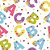 Papel de parede Autoadesivo Infantil ABC colorido - Imagem 5