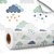 Papel de parede Autoadesivo Infantil Nuvens Com Estrelas - Imagem 5