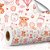Papel de parede Autoadesivo Quarto Menina Bebe Ursinhos Rosa - Imagem 1