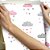 Papel de parede Autoadesivo Infantil Nuvens de Chuva fundo Branco - Imagem 5