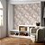 Papel de parede Autoadesivo Quarto Zara Mármore Branco e Rosê - Imagem 2