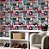 Papel de parede Autoadesivo Quarto Menina Music background seamless pattern - Imagem 4